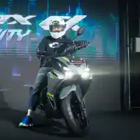 Galleri foto FOTO: Yamaha Aerox Alpha 2025, Pasang Turbo dan Makin Banyak Fitur