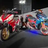 Galleri foto FOTO: Detail Modifikasi Yamaha Aerox Alpha 2025