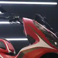 Galleri foto Modifikasi All New Honda PCX 150 Bergaya Si Setan Merah, Bikin Pemilik Semakin Bergairah!