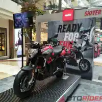 Galleri foto First Ride Aprilia Shiver 900, Si Kekar Nan Pintar