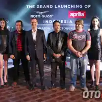 Galleri foto Galeri: Peluncuran Aprilia dan Moto Guzzi 