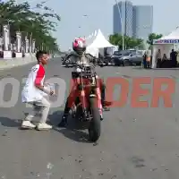 Galleri foto FOTO: Motor Besar Harley-Davidson Diadu dalam Drag Race