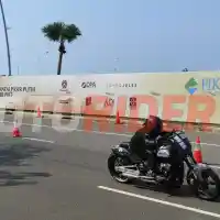 Galleri foto FOTO: Motor Besar Harley-Davidson Diadu dalam Drag Race