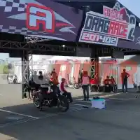 Galleri foto FOTO: Motor Besar Harley-Davidson Diadu dalam Drag Race