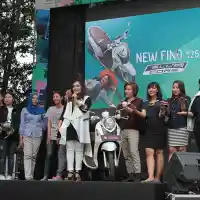 Galleri foto Galeri : Peluncuran Yamaha New Fino 125 Blue Core Galleri foto Galeri : Peluncuran Yamaha New Fino 125 Blue Core