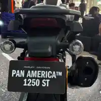 Galleri foto FOTO: Detail Gagah Harley-Davidson Pan America 1250 ST Tampil Perdana di GIIAS 2025