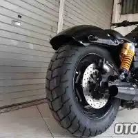 Galleri foto Modifikasi Harley Davidson Dyna Low Rider 2015, Pakai Roland Sands Biar Nyaman