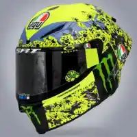 Galleri foto Makna Tersembunyi Di Balik Grafis Khusus Helm Valentino Rossi