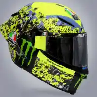 Galleri foto Makna Tersembunyi Di Balik Grafis Khusus Helm Valentino Rossi