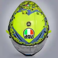 Galleri foto Makna Tersembunyi Di Balik Grafis Khusus Helm Valentino Rossi