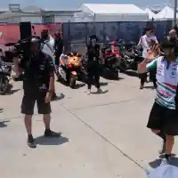 Galleri foto GALERI: Serunya Para Penggemar Bertemu Pembalap MotoGP di Mandalika