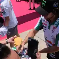 Galleri foto GALERI: Serunya Para Penggemar Bertemu Pembalap MotoGP di Mandalika