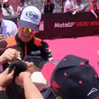 Galleri foto GALERI: Serunya Para Penggemar Bertemu Pembalap MotoGP di Mandalika