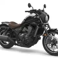 Galleri foto GALERI: Cruiser Terbaru Honda, CMX1100 Rebel 2021