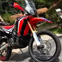 Galleri foto Modifikasi Ringan Honda CRF250 Rally, Habis Rp 10 Jutaan!