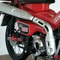Galleri foto GALERI: Tampilan Detail Motor Bebek Petualang, Honda CT125