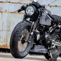 Galleri foto Modifikasi Honda Monkey Gaya Cafe Racer, Kecil Tapi Kekar!