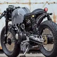 Galleri foto Modifikasi Honda Monkey Gaya Cafe Racer, Kecil Tapi Kekar!