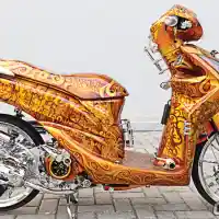 Galleri foto Modifikasi Honda Spacy, Berlapis Tatto Borneo Galleri foto Modifikasi Honda Spacy, Berlapis Tatto Borneo