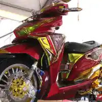 Galleri foto Modifikasi Honda Vario 150, Unik dan Nyaris Punah
