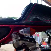 Galleri foto Modifikasi Honda Win, Bodi Karbon Plus Mesin Radiator
