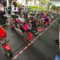 Galleri foto FOTO: Modifikator Unjuk Kreativitas di Honda Modif Contest Bandung