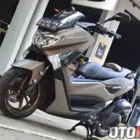 Galleri foto Modifikasi Yamaha NMax 2015, Juara Kontes Pengusung Cat Unik