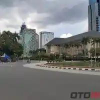 Galleri foto Lalu Lintas Jakarta Pada Idul Fitri 2020, Lengang Sekali!