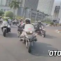 Galleri foto Galeri: Jeffrey Polnaja Konvoy di Ibu Kota Bareng Bikers