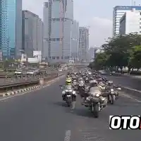 Galleri foto Galeri: Jeffrey Polnaja Konvoy di Ibu Kota Bareng Bikers
