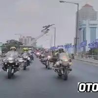 Galleri foto Galeri: Jeffrey Polnaja Konvoy di Ibu Kota Bareng Bikers