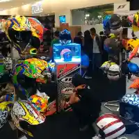 Galleri foto Galeri Foto: Jakarta Helmet Exhibition 2017 Sukses Disesaki Pemburu Helm Berkualitas