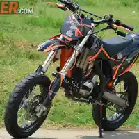 Galleri foto Modifikasi Kawasaki D-Tracker 2011, Kombinasi Jepang-Austria Kejar Tampilan Sangar