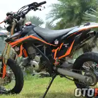 Galleri foto Modifikasi Kawasaki D-Tracker 2011, Kombinasi Jepang-Austria Kejar Tampilan Sangar