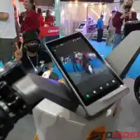 Galleri foto GALERI: Desain Modern, Intip Lebih Dekat Tampilan Kymco Mo One