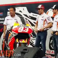 Galleri foto Galeri Foto: Launching Repsol Honda Team di Sentul, Indonesia