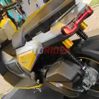 Galleri foto FOTO: Letbe Mecha, Detail Skuter Matik Gambot Bergaya Futuristik