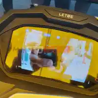 Galleri foto FOTO: Letbe Mecha, Detail Skuter Matik Gambot Bergaya Futuristik