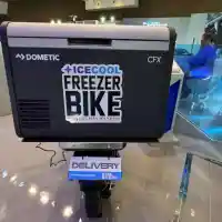 Galleri foto FOTO: Electro Delivery, Motor Listrik MAB dengan Kulkas Berjalan