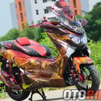 Galleri foto Modifikasi Yamaha NMax 2015, The Scorpion King