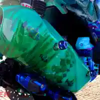 Galleri foto Modifikasi Yamaha NMax 2016, Bagai Dikelilingi Putri Duyung