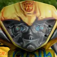 Galleri foto Modifikasi Yamaha Aerox 155 VVA 2017, Praktis Jadi Bumble Bee