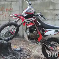 Galleri foto Modifikasi Kawasaki D-Tracker 150, Sim Salabim, Jadi Motor Trail