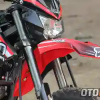 Galleri foto Modifikasi Kawasaki D-Tracker 150, Sim Salabim, Jadi Motor Trail