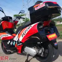 Galleri foto Modifikasi Honda PCX 150, Gaya Juara Dunia