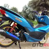 Galleri foto Modifikasi Honda PCX 150 2016, Rp 20 Juta Buat Thailook