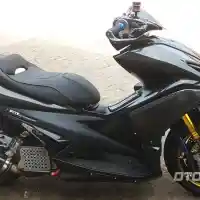 Galleri foto Modifikasi Yamaha Aerox 155 VVA Seharga Rp 35 Juta, Bikin Mata Enggan Berkedip