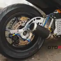 Galleri foto Modifikasi Yamaha Aerox 155 VVA Seharga Rp 35 Juta, Bikin Mata Enggan Berkedip