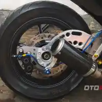 Galleri foto Modifikasi Yamaha Aerox 155 VVA Seharga Rp 35 Juta, Bikin Mata Enggan Berkedip