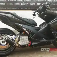 Galleri foto Modifikasi Yamaha Aerox 155 VVA Seharga Rp 35 Juta, Bikin Mata Enggan Berkedip